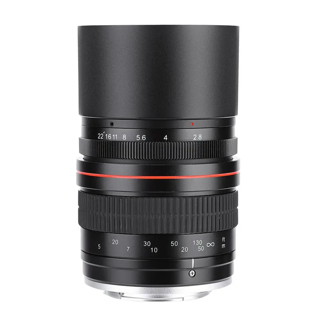 135 мм F2.8 DSLR Полнокадровый телеобъектив Большая диафрагма ручная фиксированная
