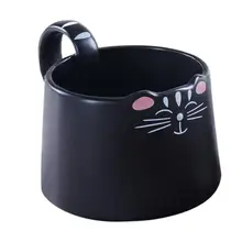 Милый 3D Кот кружка молоко кофейная чашка креативная мультяшная кофейная кружка для воды посуда для напитков для офиса чайная вода керамическая чашка Новинка подарки