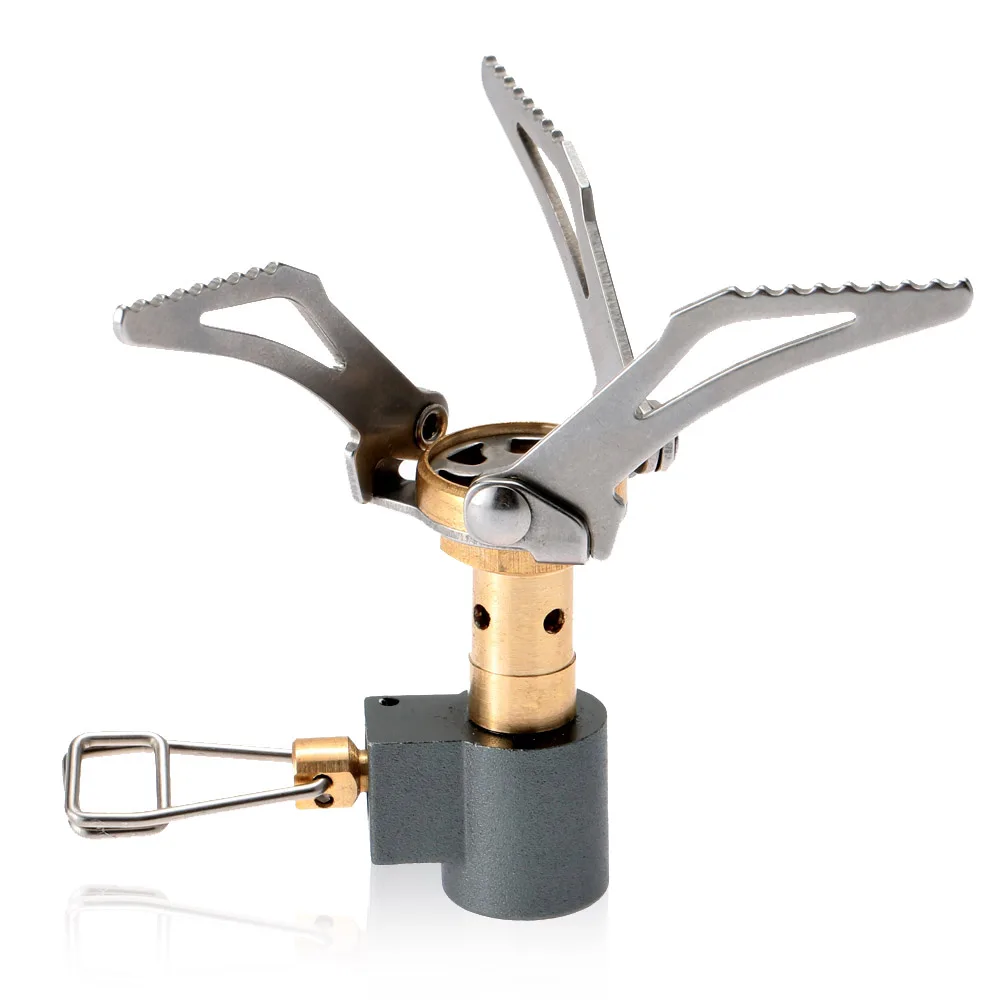 

Lixada 45g Super Lightweight Mini Camping Stove Outdoor Gas Stove Survival Pocket Outdoor Cooking Camping Gas Stove 3000W