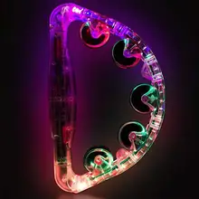 Флэш Glow погремушка вечерние атмосфера реквизит КТВ погремушки дропшиппинг забавная игрушка новизны для всех видов лицам и показывает