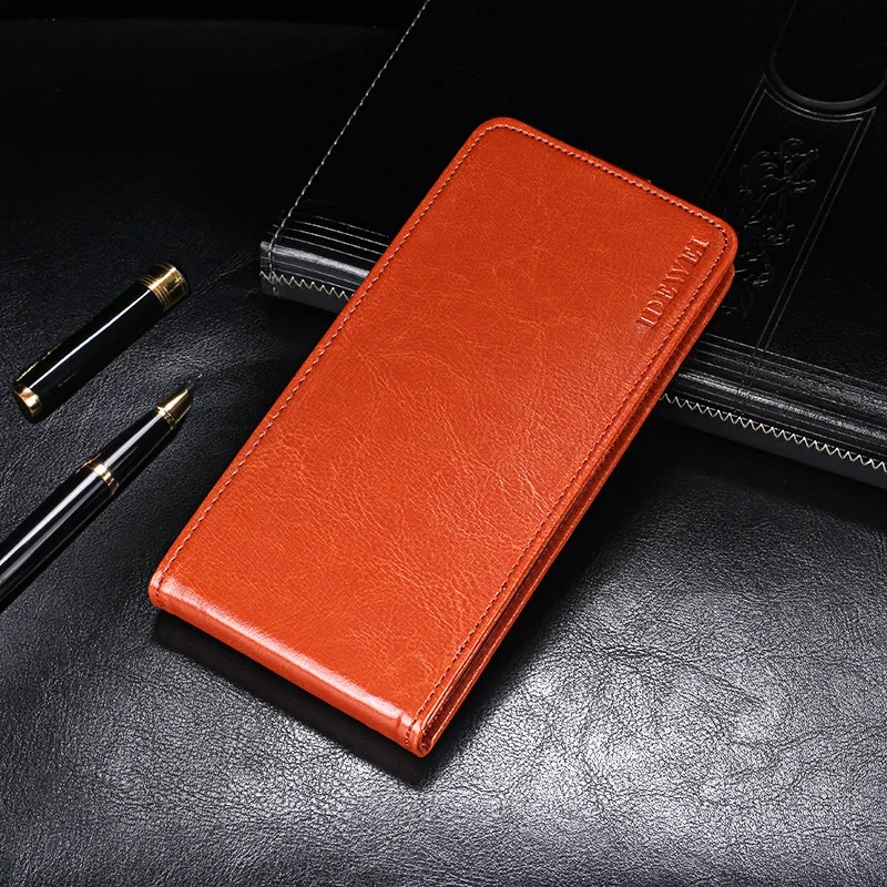Чехол IDEWEI для Meizu Note 8 Роскошный кожаный флип чехол M822Q защитный телефона задняя