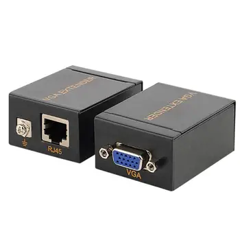 

1 Pair 60m VGA Signal Network to Lan Extender Ethernet Transmitter Receiver