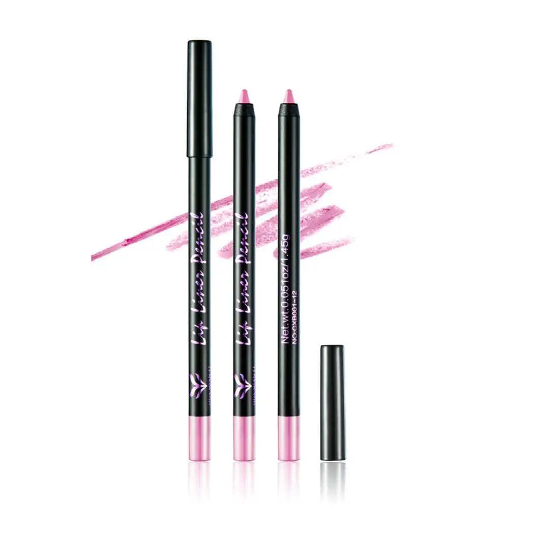 Waterproof Lip Liner Pencil Long Lasting Lipliner Long-lasting Easy to Wear Natural Nutritious. Makeup Tools | Красота и здоровье