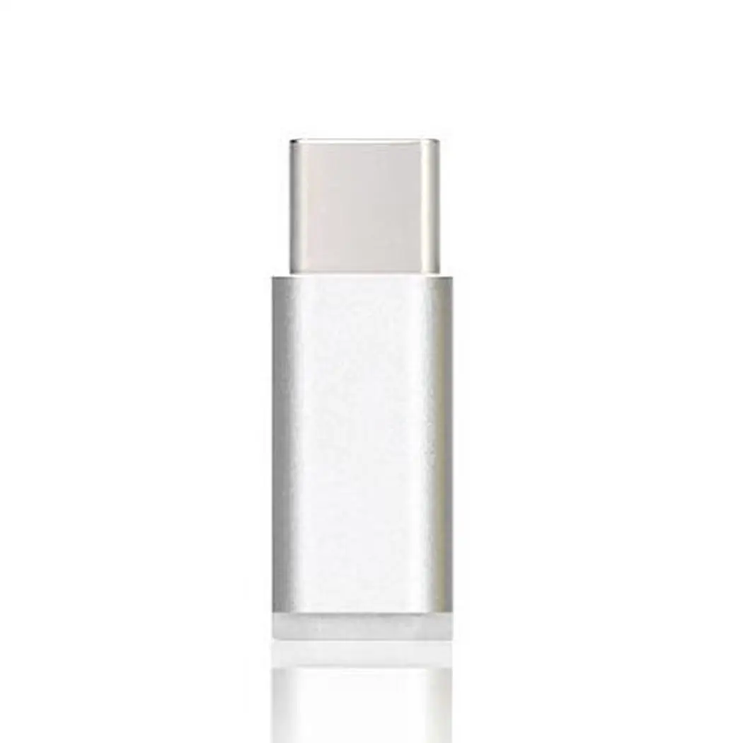 

New Mini Data Transfer Charging USB Adapter Micro to Type-C Adapter White Black