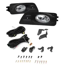 Автомобильные противотуманные фары автомобильные сигнальные фары 06-07 для Honda Accord седан прозрачные линзы 4DR шрифт бампер лампы полный