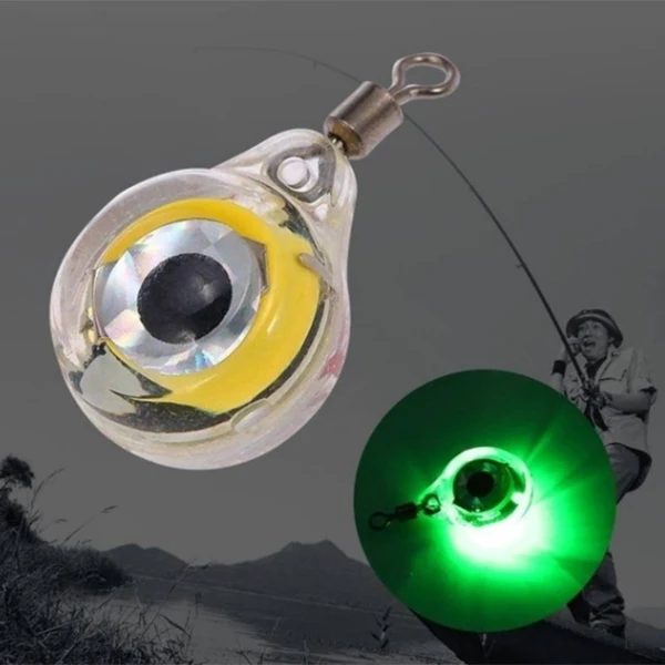 Рыболовный светильник s ночной флуоресцентный светящийся светодиодный подводный ночной рыболовный светильник для привлечения рыбы светодиодный рыболовный Зеленый L