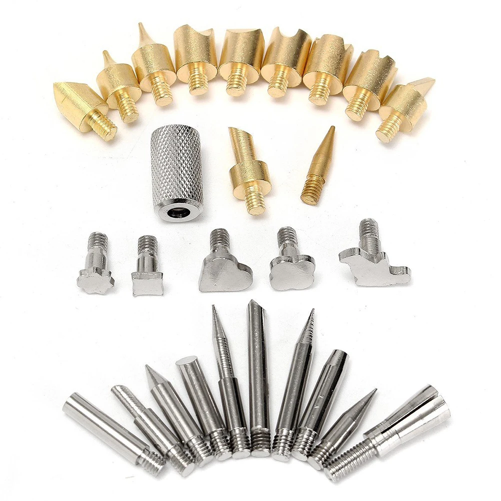 44PCS Professional Temperature Adjustable Wood Burning Kit Wood Burner Soldering Iron Pen Set Soldering Wood Burning 44PCS Professional Temperature Adjustable Wood Burning Kit Wood Burner Soldering Iron Pen Set Soldering Wood Burning