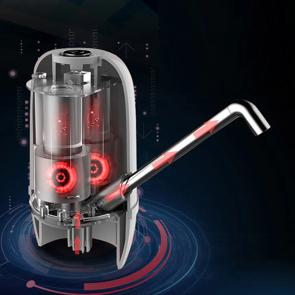 Household Double Pump Electric Pure Water Dispenser Bottled Water Pumping Water Bucket Automatic Household Double Pump Electric Pure Water Dispenser Bottled Water Pumping Water Bucket Automatic