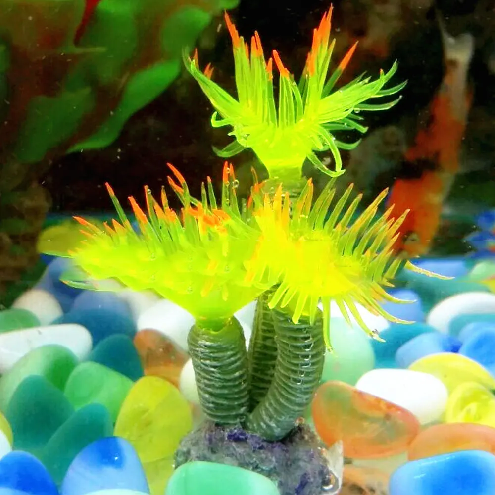 

Aquarium Simulation Coral Water Grass Ornament Aquatic Plastic Aquatic Plant Fish Tank Ornament Decor