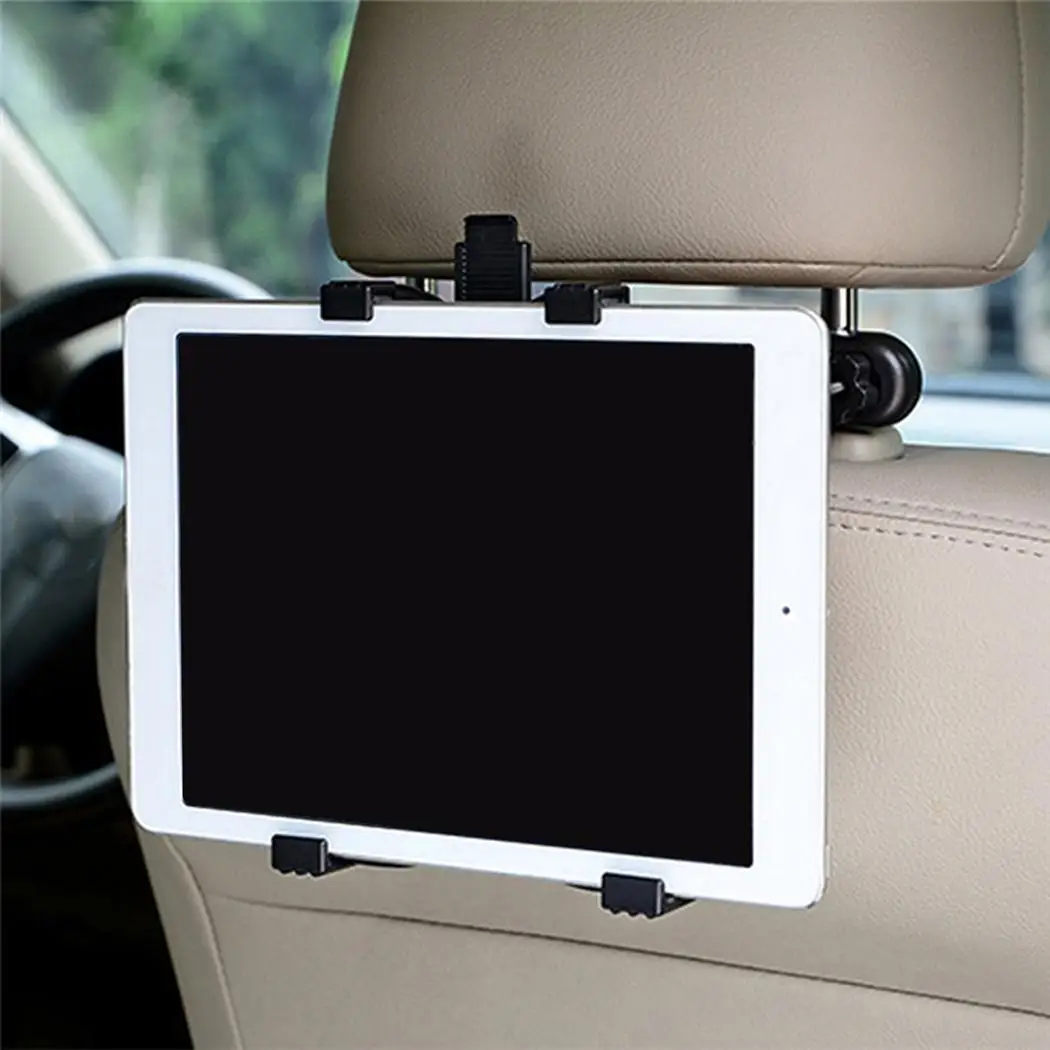 

360 Rotation Adjustable Car Back Seat Headrest Mount Holder Stand For 7-10 Inch Tablet/GPS For IPAD Detachable iPad/ Tablet Drop