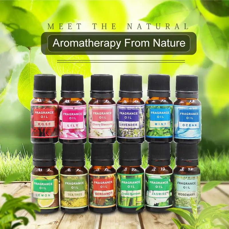 1PC Natural Plant Essential Oils For Aromatic Aromatherapy