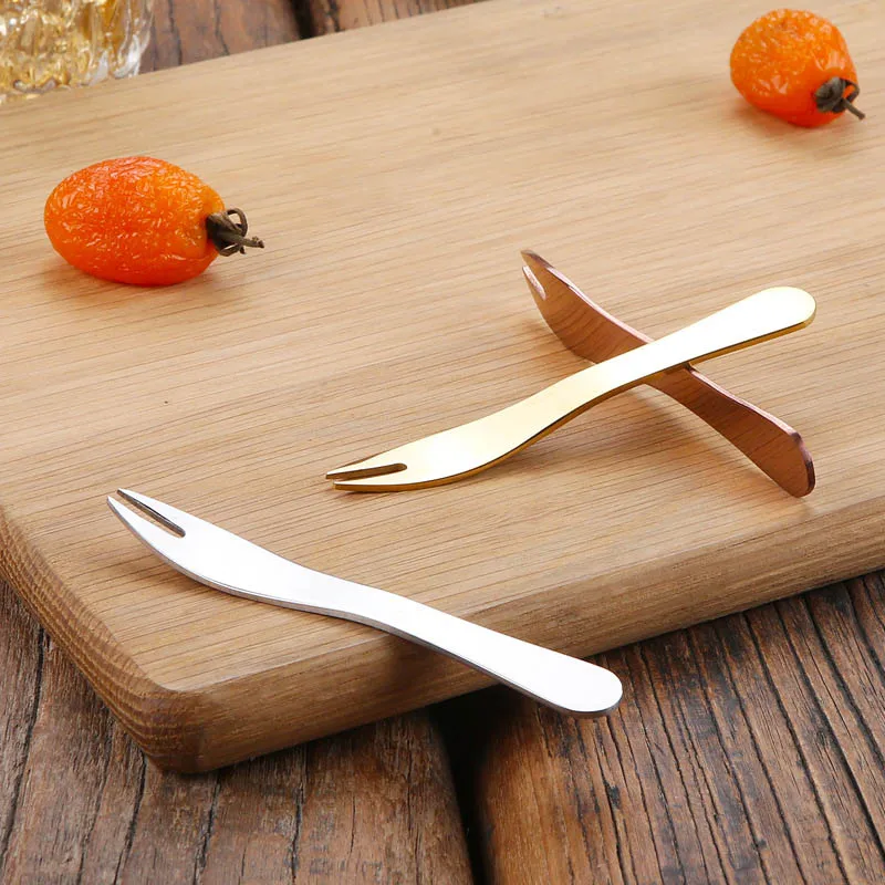 Restaurant Party Supplies Portable Western Food Fork Kitchen Gadgets