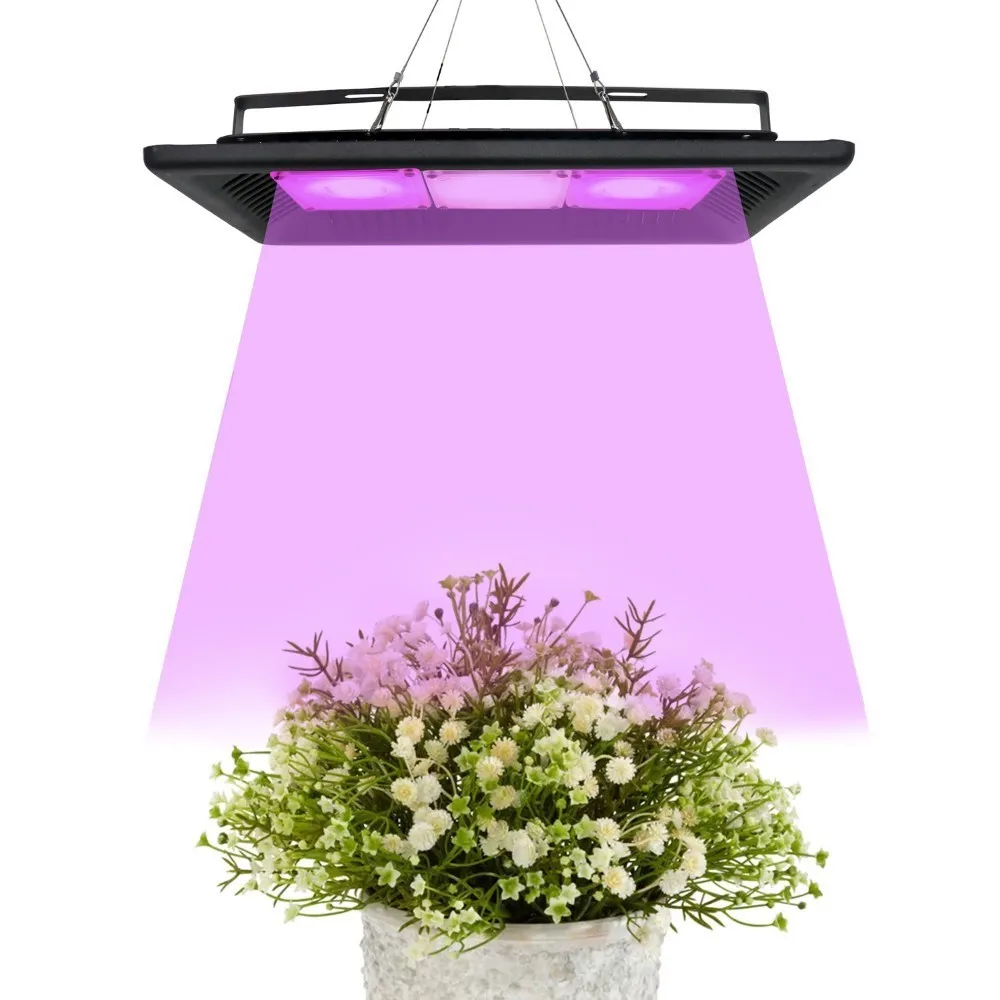 100 Вт LED Cob лампа для выращивания растений Водонепроницаемая полный спектр роста