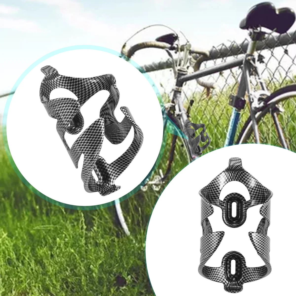 

1Pcs Bottle Holder Cycling Bicycle Bike Mountain Road Bike Water Bottle Holder Cages Rack Bicycle Accessories