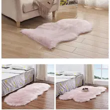 Супер мягкая шелковая шерсть моющийся овчина Пушистый Ковер искусственный коврик для спальни искусственная шерсть теплый Пушистый Ковер сиденье текстиль меховой коврик
