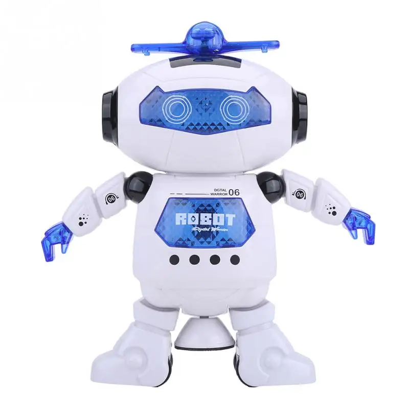 Children's Space Dance Electric Robot 360 Degree Rotating Robot Toy