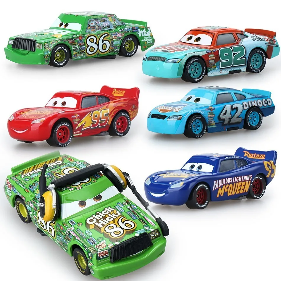 Disney Cars disney Pixar 2 3 McQueen Racing family металлический сплав литой модельный автомобиль