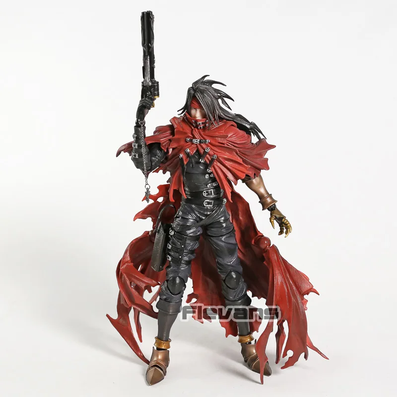 Dirge of Cerberus Final Fantasy VII Play Arts Kai Vincent Valentine ПВХ фигурка Коллекционная модель игрушки