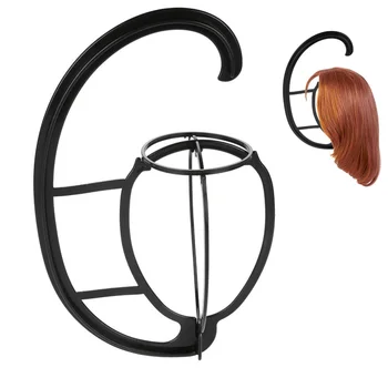 

Hanging Wig Stand Portable Plastic DIY Hats Hanger Por Detachable Display Hair Dryer Holder Tool For Long & Short Wigs Cap