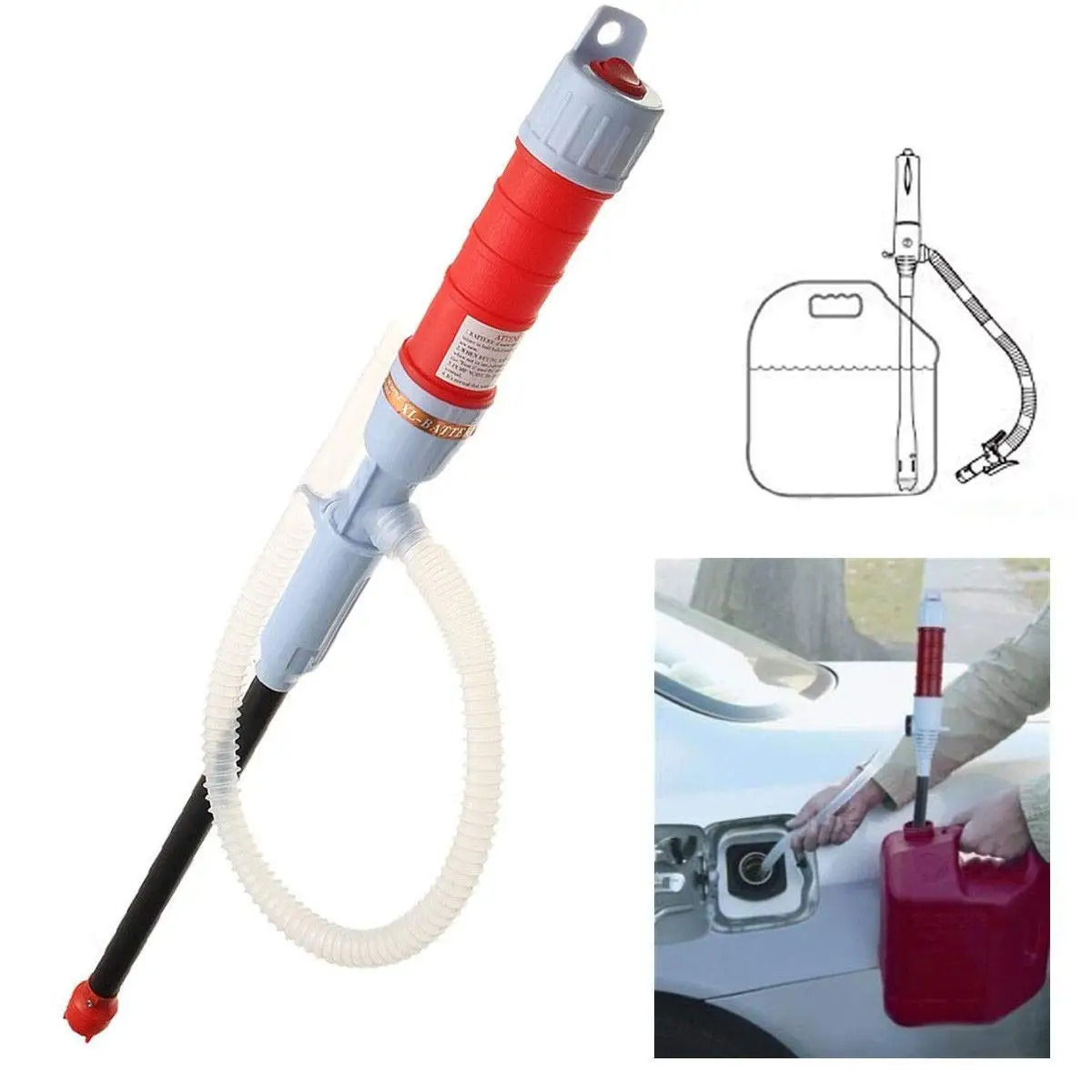 

Electric Automatic Fuel Fluid Water Pump Siphon Pump Battery Powered Gas Water Bathroom Pond Manual pump
