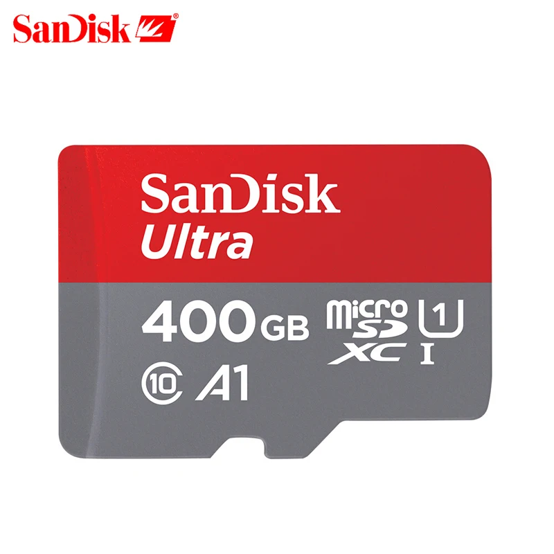 Двойной Флеш-накопитель SanDisk A1 слот для карт памяти micro SD карты памяти class 10 SDXC ультра SDHC 400 Гб 100 МБ/с. UHS-I