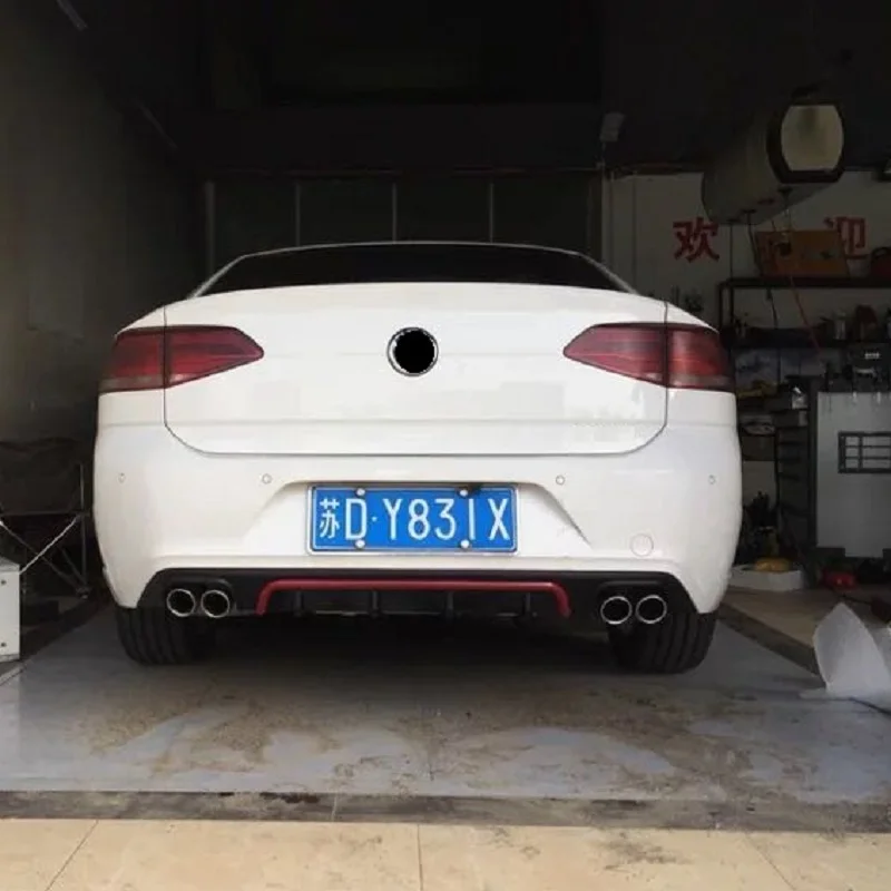 tuning Front Rear Diffuser Lip Car Styling Parts Automobiles Exterior Upgraded Bumpers protector FOR Volkswagen Lamando tuning Front Rear Diffuser Lip Car Styling Parts Automobiles Exterior Upgraded Bumpers protector FOR Volkswagen Lamando