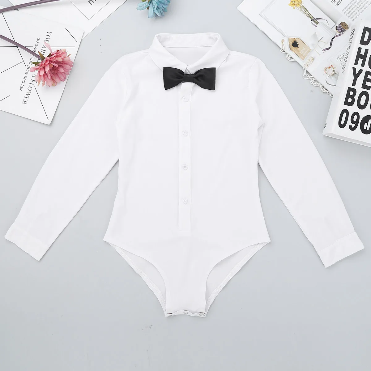 Dance Bodysuit Kids Boys Latin Dance Costume