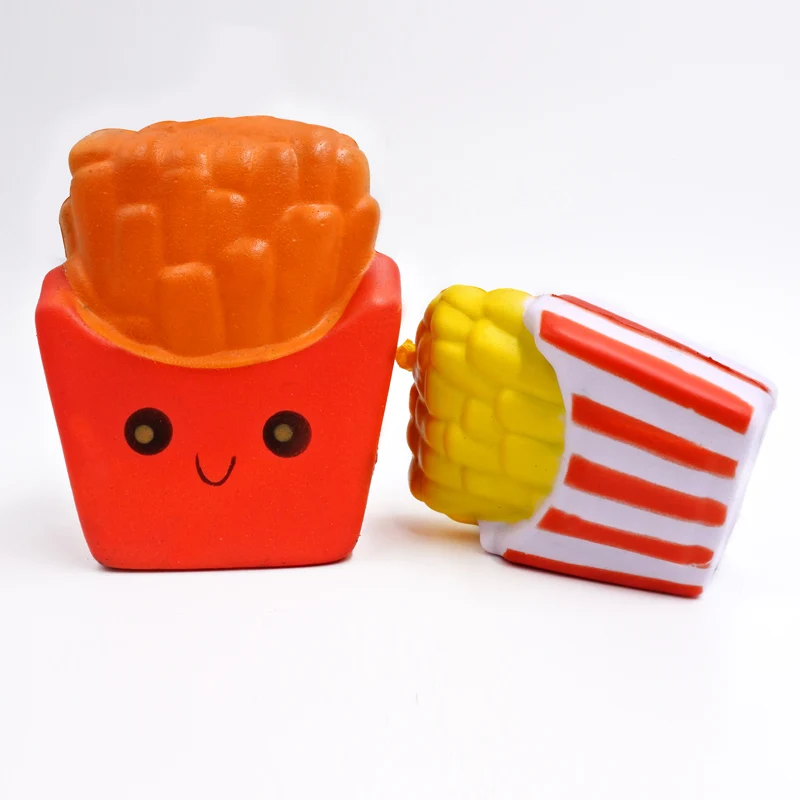 Милый Kawaii Jumbo мягкое красочное моделирование чипы игрушка медленно поднимающийся мягкий ароматизированный хлебный торт эластичность