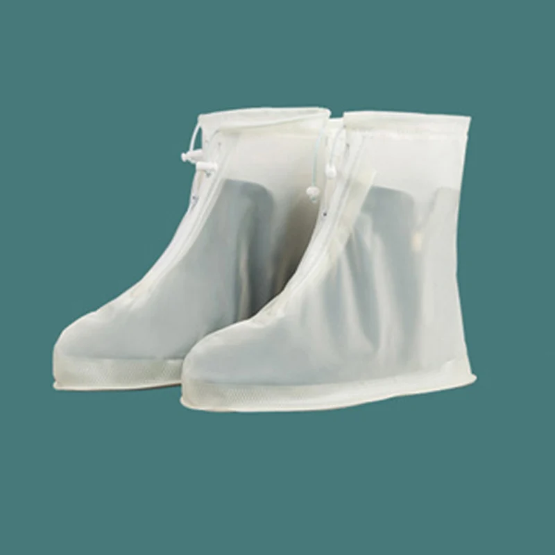 

7 Colous Rain Shoe Covers Bike Waterproof Zipper Overshoes Boots Gear Anti-Slip Protector