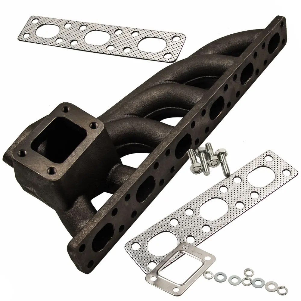 

Exhaust Manifold M50 / M52 Cast Iron T3 T4 Turbo Manifold For 92-99 BMW E36 E46