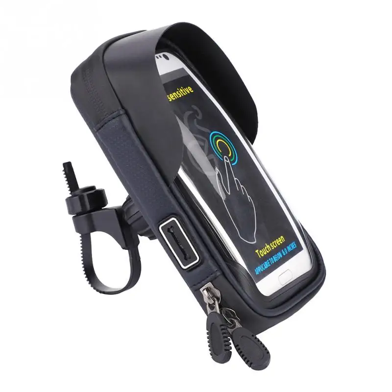 6.0inch MTB Mountain Road Bike Phone Bags Touch Screen Phone Mount