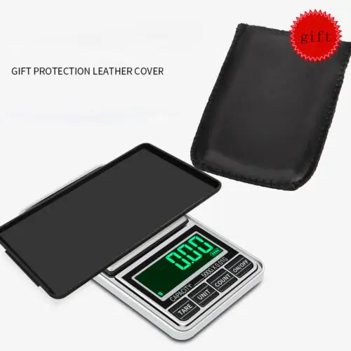 Digital Pocket Mini Scale LCD Display Jewelry Gold Silver Coin Grain Gram Herb
