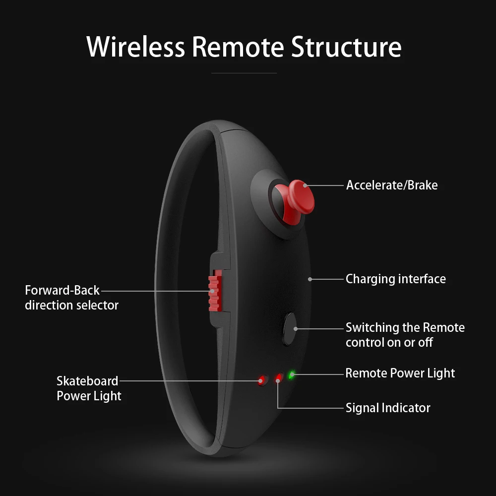 Sale Koowheel 2.4Ghz Mini Wireless Remote Controller Remote Electric Skateboard  Hand Control For 2Nd Electric Skateboard 3