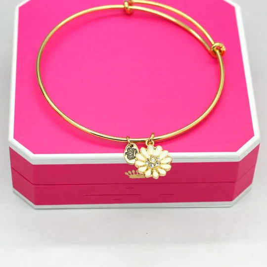 

Boshuolin Juicy Concise Daisy Love Smiling Face An Crown Tycoon Bracelet Bracelet Woman