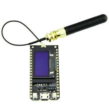 

Bluetooth Wifi ESP-32 Development Board Module Lora32 Lora 868Mhz ESP32 Lora Oled 0.96 Inch Blue Display With Antenna
