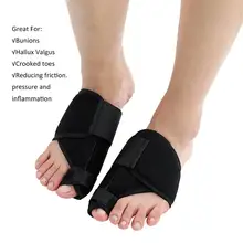 Пар ног с накатанной головкой корректор для косточки на ноге взрослых коррекции footnight пальцевая шина выпрямитель пальца и orthodont Поддержка тормозные колодки