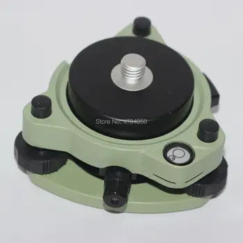 

NEW Green Tribrach with Optical Plummet & T6 GPS Adapter Carrier 5/8"x11 Mount for GPS PRISM