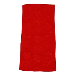 Красный китайский стиль пирографический Хлопок Банное полотенце свадебный подарок