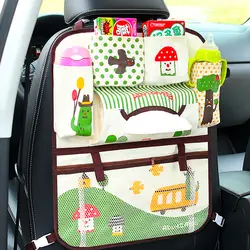 Сумка для хранения на сиденье, водонепроницаемая универсальная сумка для детской коляски, органайзер, Детская Автомобильная подвесная