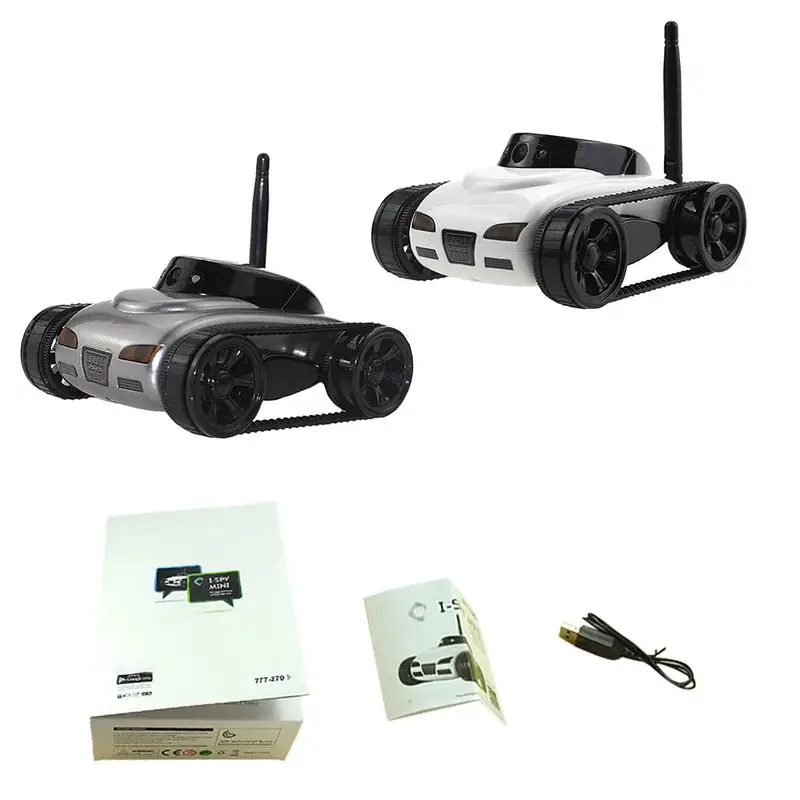 Remote Control Toy Happy Cow 777-270 Mini WiFi RC Car With Camera Support IOS Phone Android Real-time Transmission RC Tank FSWB