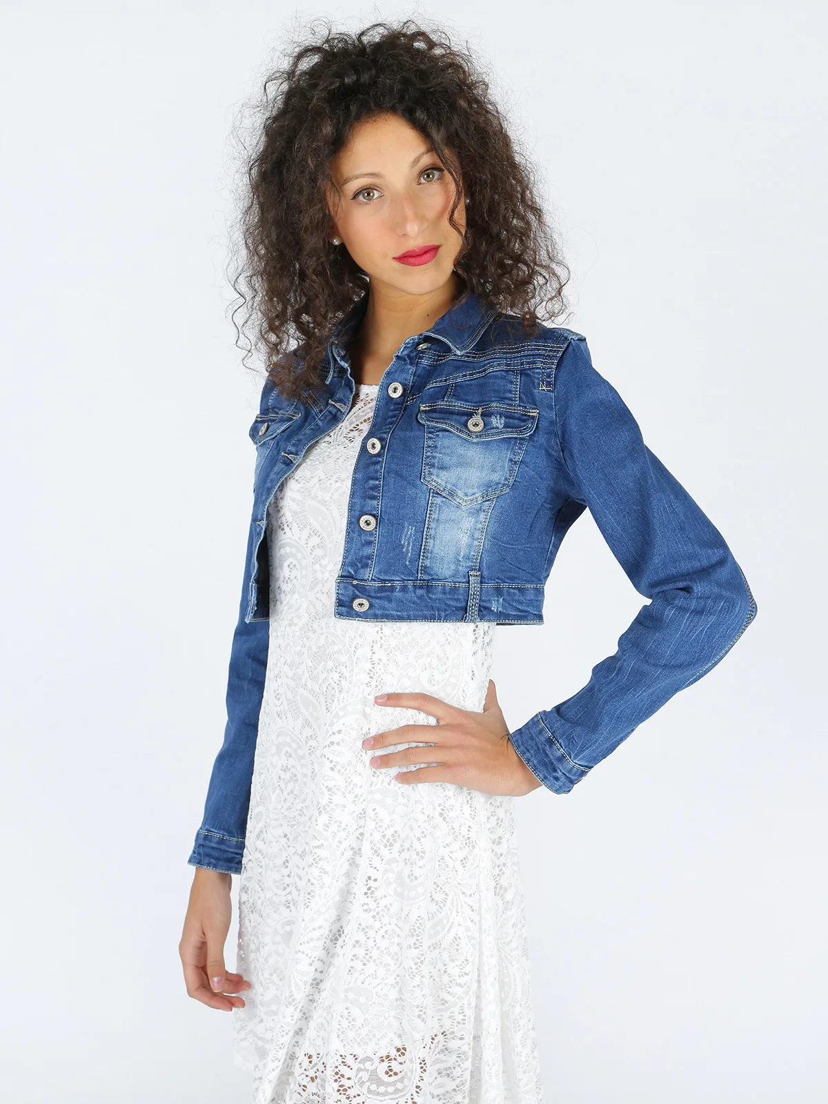 Short jean jacketin Jackets from Women's Clothing on AliExpress 11.