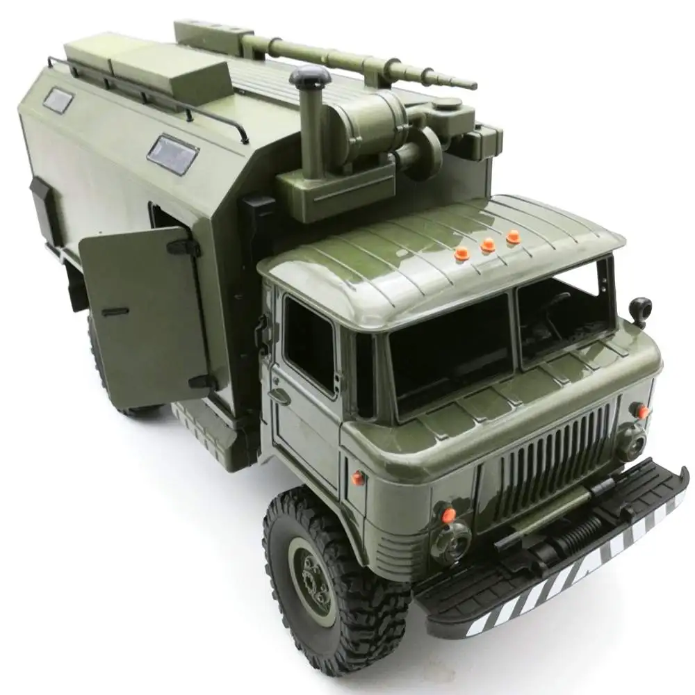 WPL B24 ZH GASS 66 1/16 2 4G 4WD Радиоуправляемый автомобиль военный Рок Гусеничный RTR игрушка