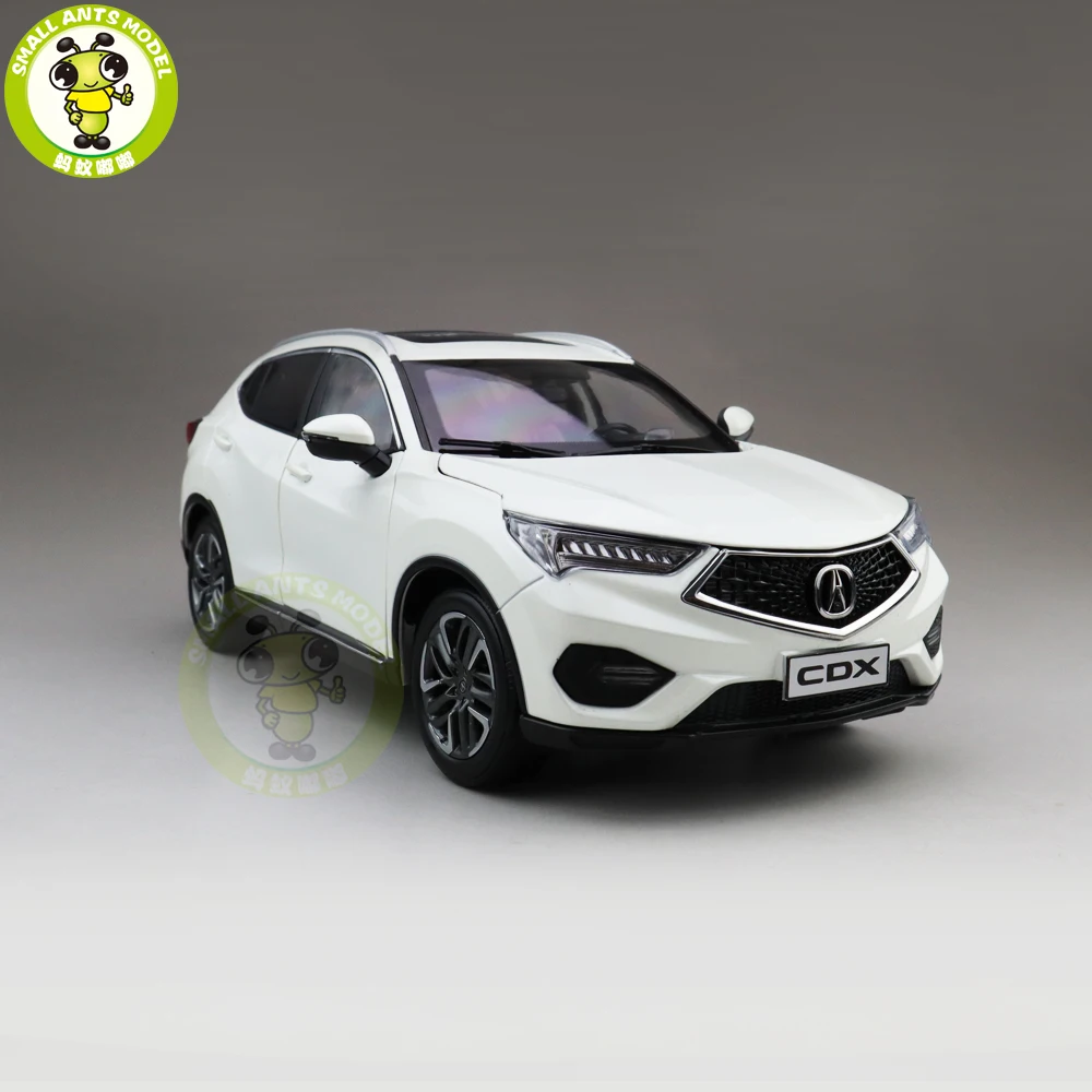 Details about   Original Factory 1/18 Scale GAC Honda Acura 2018 CDX SUV White Alloy Model Car 