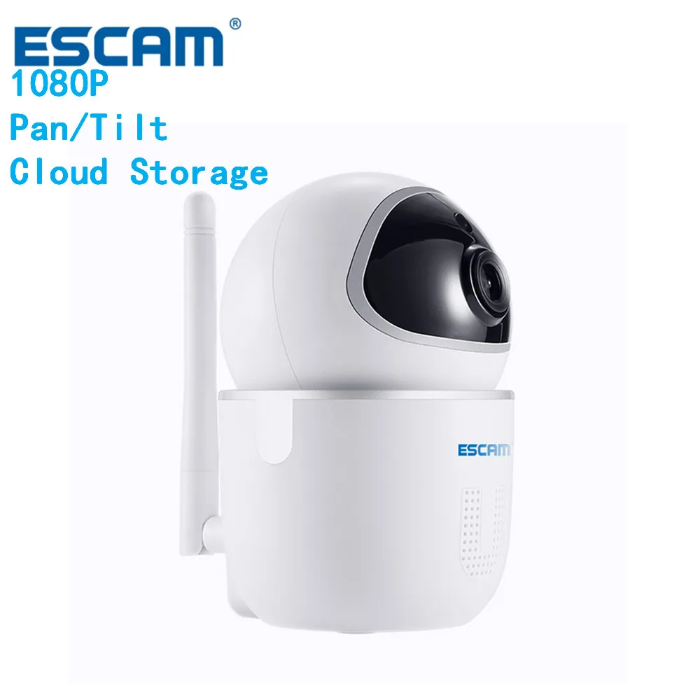 ESCAM QF009 1080P IP Camera Wireless WiFi Security Cloud Storage Pan/Tilt Night Vision Sound Detection P2P Surveillance | Безопасность и