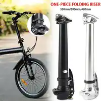 1pc Quick Release Bicycle Stem Handlebar Clamp Diameter 25.4mm Fork Clamp Diameter 28.6mm Folding Bike Head Tube