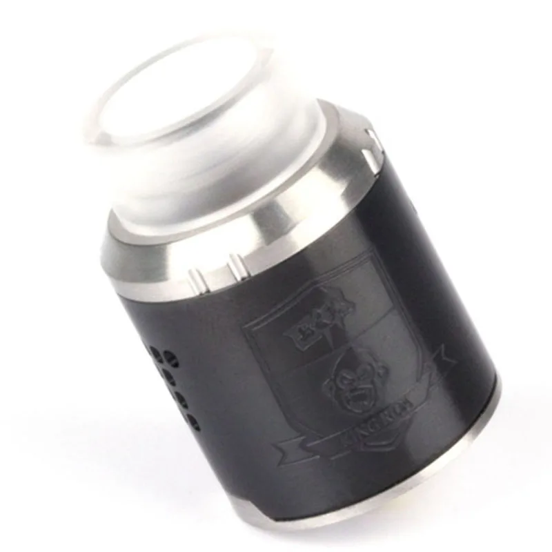 

Coil Father King Drop RDA Style 810 RDA RTA 3.5ml Capacity 25mm Vaporizer Tank For Electronic Cigarette Box Mod Hookah Vape At