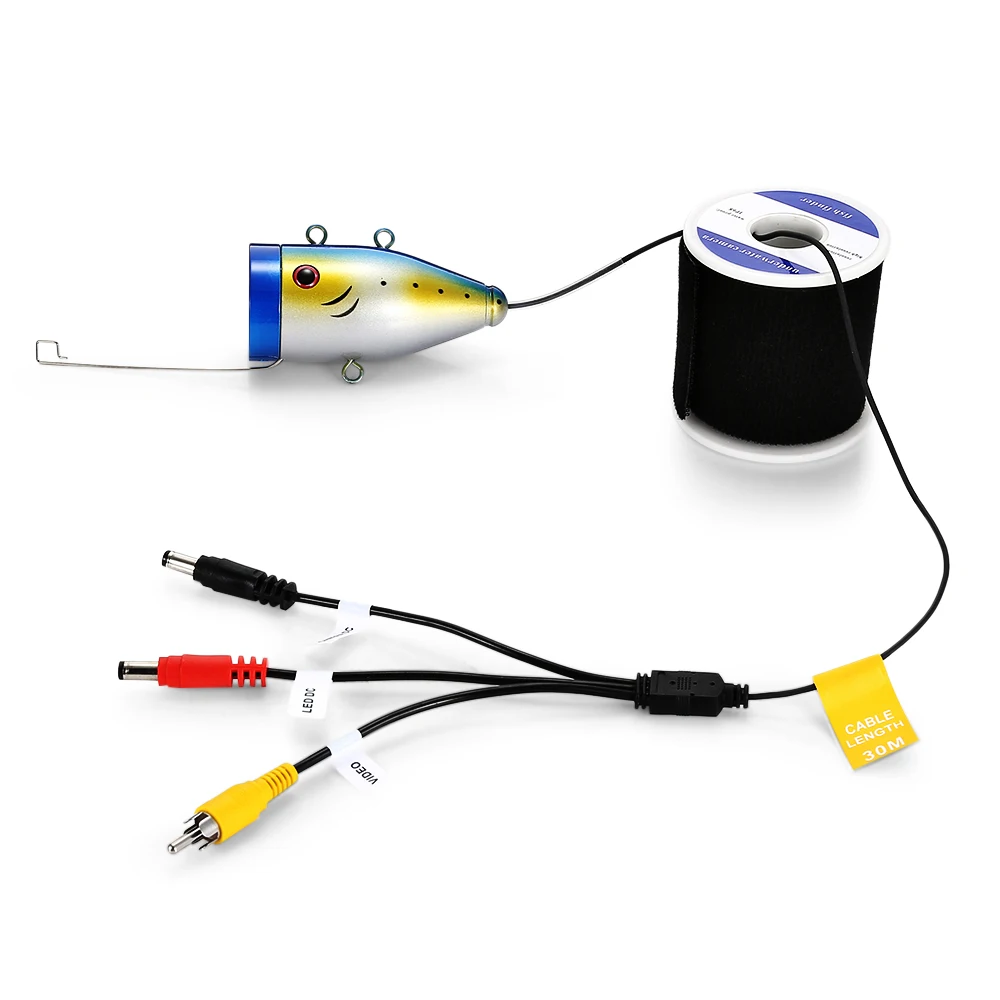 

HD 1000TVL Fishing Underwater Camera with 30pcs LEDs White Infrared Light