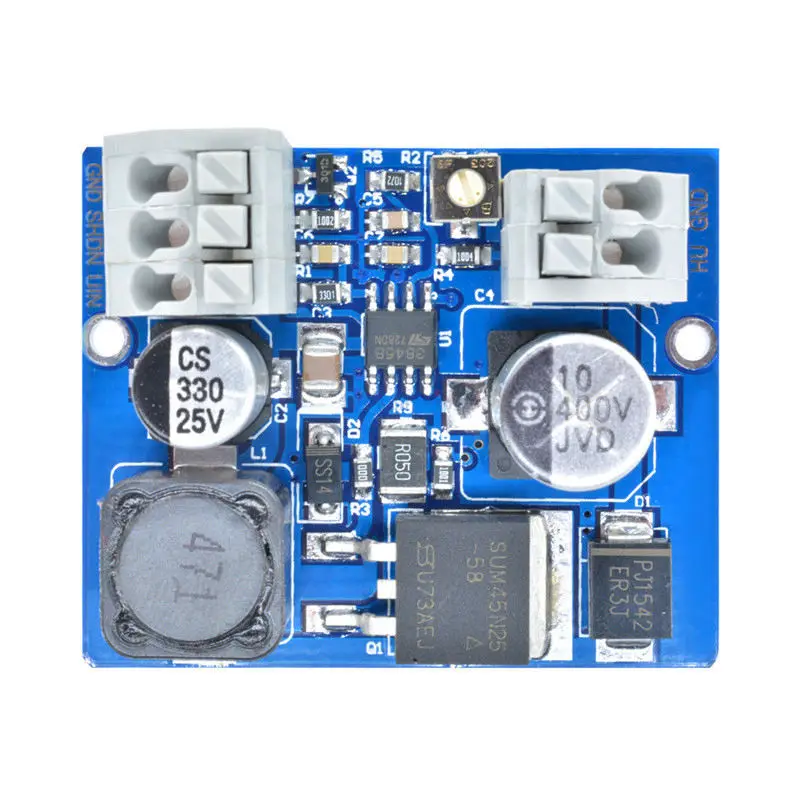 Nch6100Hv высоковольтный Dc Блок питания для трубки Nixie светящаяся трубка Magic Eye 12V 24V до