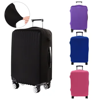 

eTya Travel Elastic Fabric Stretch Luggage Cover Women Men protective Suitcase Dust Cover Bag Case Travel Accessories
