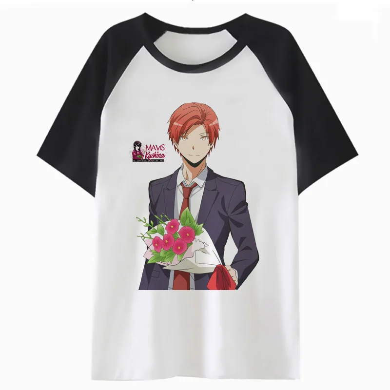 

karma akabane t shirt streetwear male hip hop funny tshirt t-shirt harajuku men for top clothing tee P1525